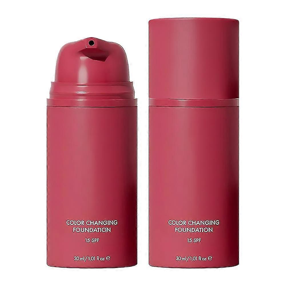 Color Changing Foundation Self-Adjusting Color Foundation for All Skin Types
