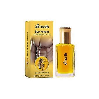 Ximonth Bienengift-Brustpflegeöl für Männer zur Straffung und Konturierung der Männerbrust, feuchtigkeitsspendende Hautmassage - Ximonth Bienengift-Brustpflegeöl für Männer