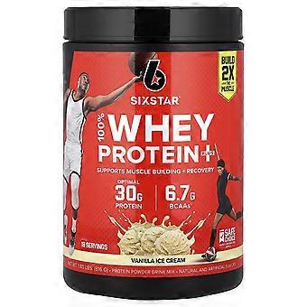 SIXSTAR, 100% Whey Protein Plus, Vanilla Cream, 1.80 lbs (816 g)