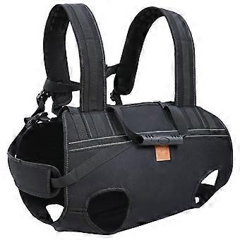Pet Dog Carrier Backpack Portable Puppy Transportation Bag Medium Large Dogs Multifunctional Comcompatible withtable Breathable Shoulder Bag