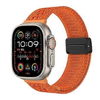 Knitted Nylon Braided Magnetic Buckle Watch Band