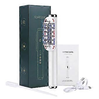 RF Hair Growth Comb LED Light Therapy Scalp Care EMS Microcurrent Electric Massage Instrument,l