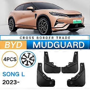 Suitable for BYD Song L 2023 foreign trade fender modified car tire mud flap 23 BYD Song L 32*10.5*22.5