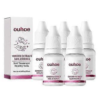 5X Ginger Nail Care Essence, Harmaa Kynsi Kosteuttava Hoito Kuoriva Kauneus Kynsien Essence