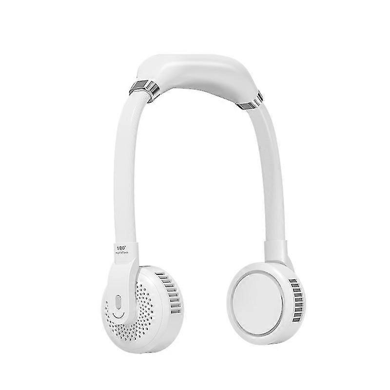 Mute Hanging Neck Fan (white)