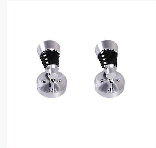 2pcs3w Silver Housing Led Reading Light-warm White Light