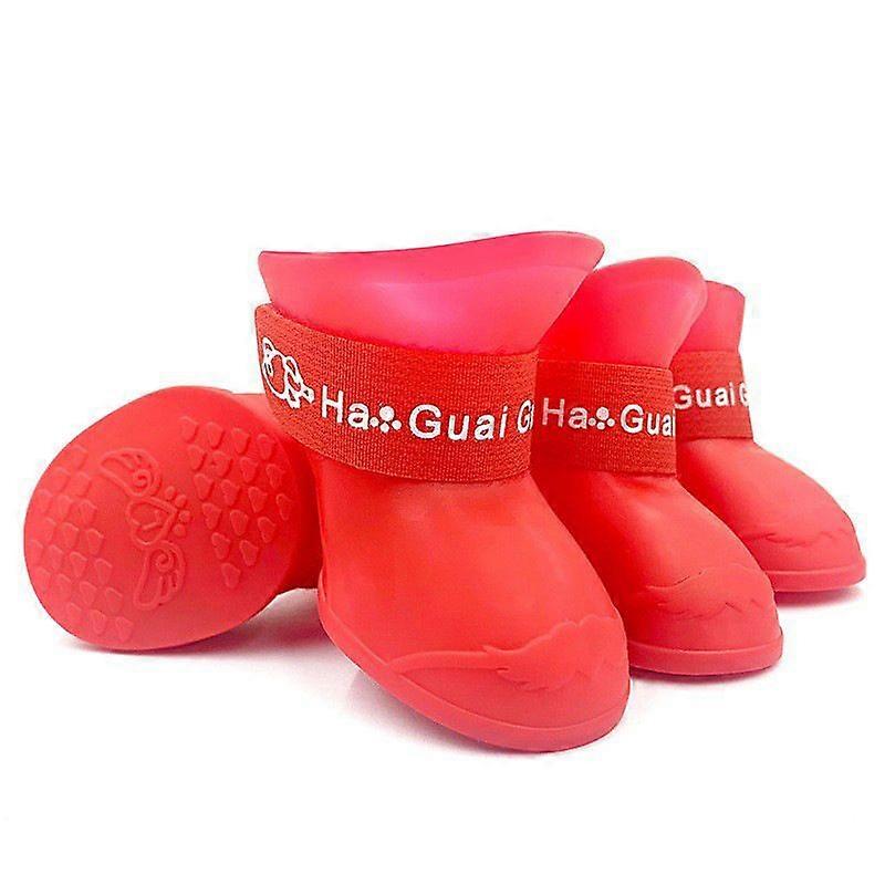 1pcs Dog Rain Boot For Small Candy Colors