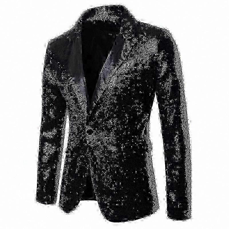 Sequined Blazer for Men-bgj