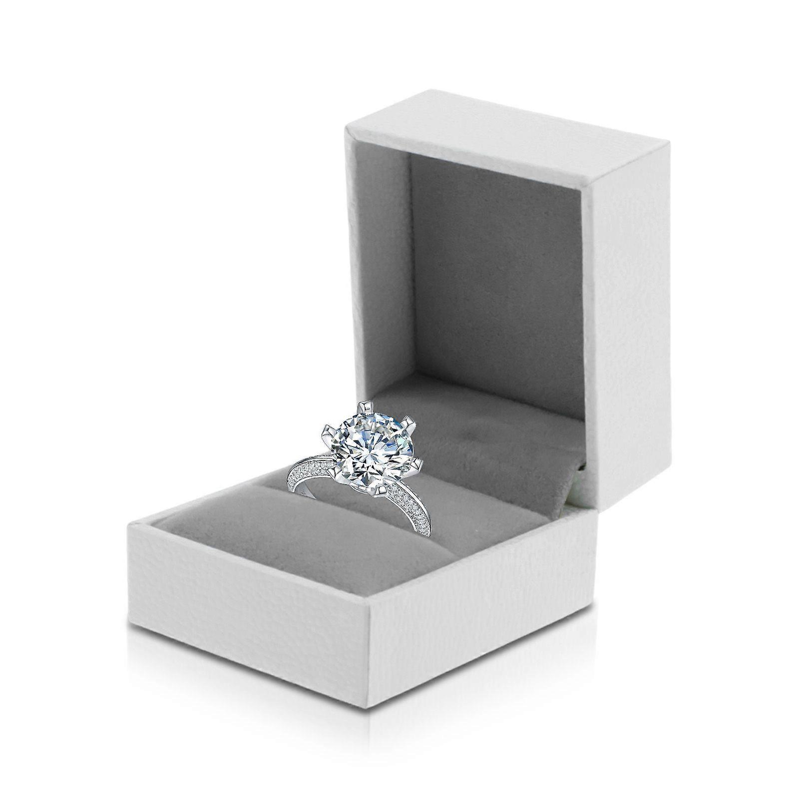 Soft Interior Ring Box For Proposal Wedding Daily Use
