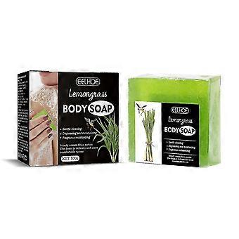 Lemongrass Bath Soap Body Cleansing, Acne, Mites, Oil Control, Moisturizing, Face Wash, Bath Soap