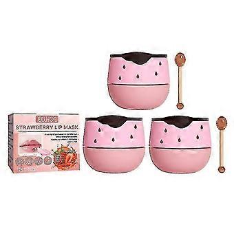 Hydraterend lipmasker vervaagt zwarte lipkleur Lip Stretch Repair met lipborstel Lipmasker is niet vettig en gemakkelijk te absorberen
