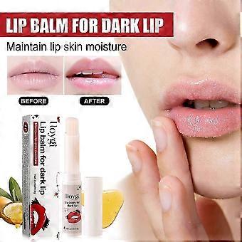 Pale Black Lip Balm - Moisturizing, Exfoliating & Dark Lip Line Fader | 5g Night Treatment for Soft, Radiant, Even-Toned Lips