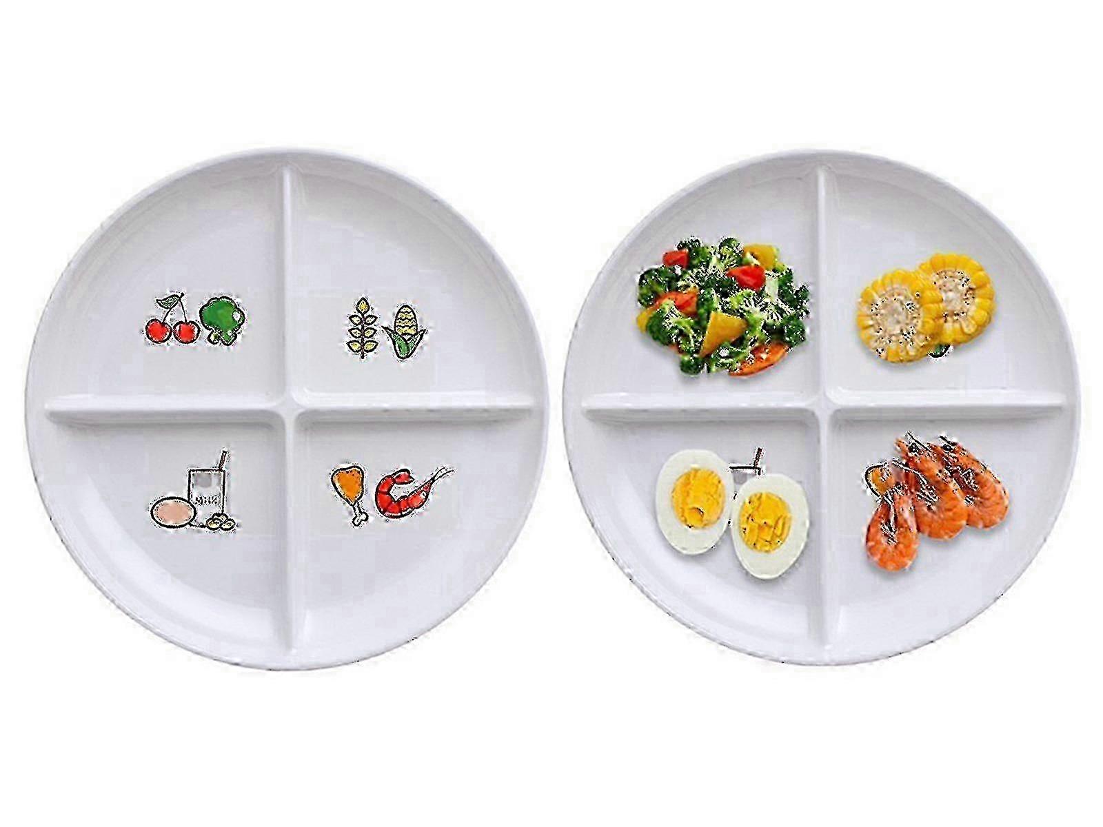 Balanced Meal Portion Control Plate