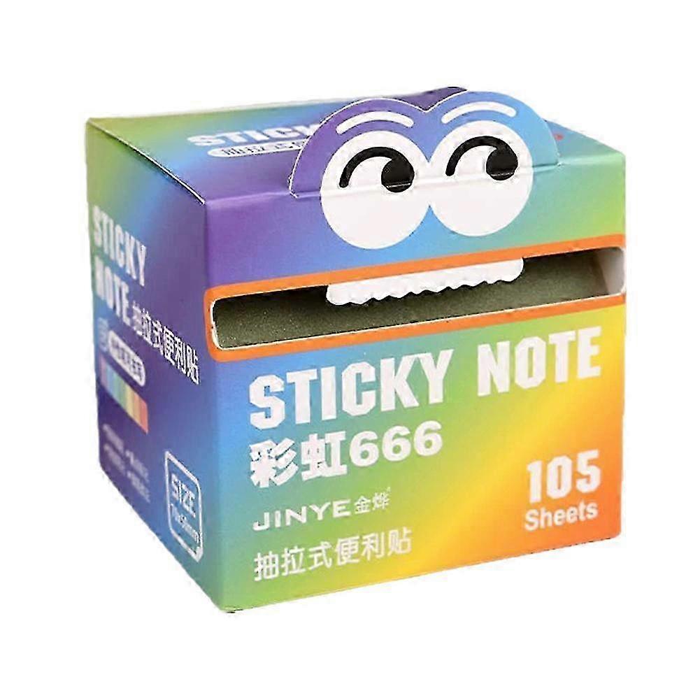 5x7cm Translucent Pull-Out Sticky Notes