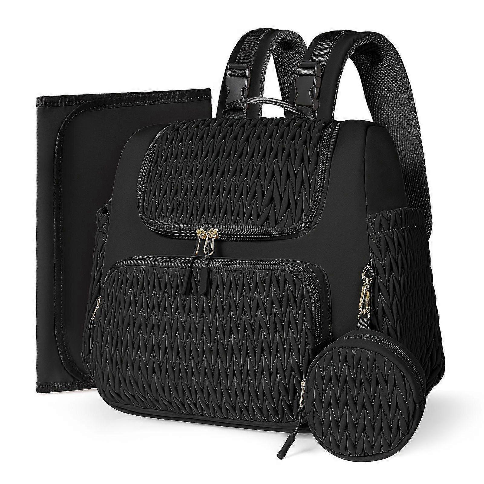 Large Capacity Insulated Diaper Bag