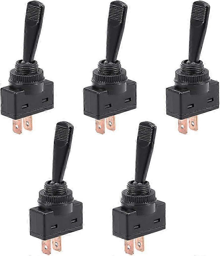 20A 12V Black Latching Rocker Switch