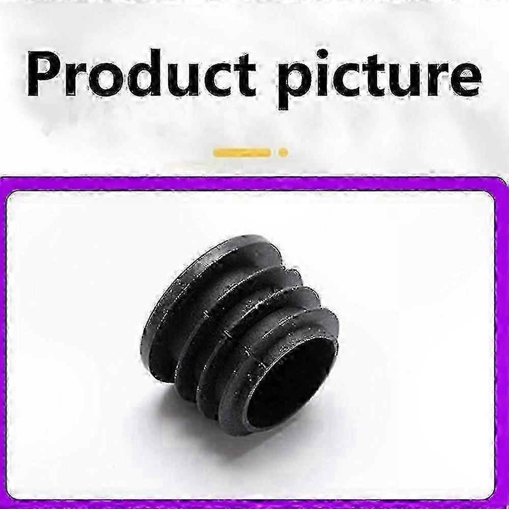 30mm Diameter Dustproof Pipe Plug, PP Material, For Round Tubes, 20-Pack