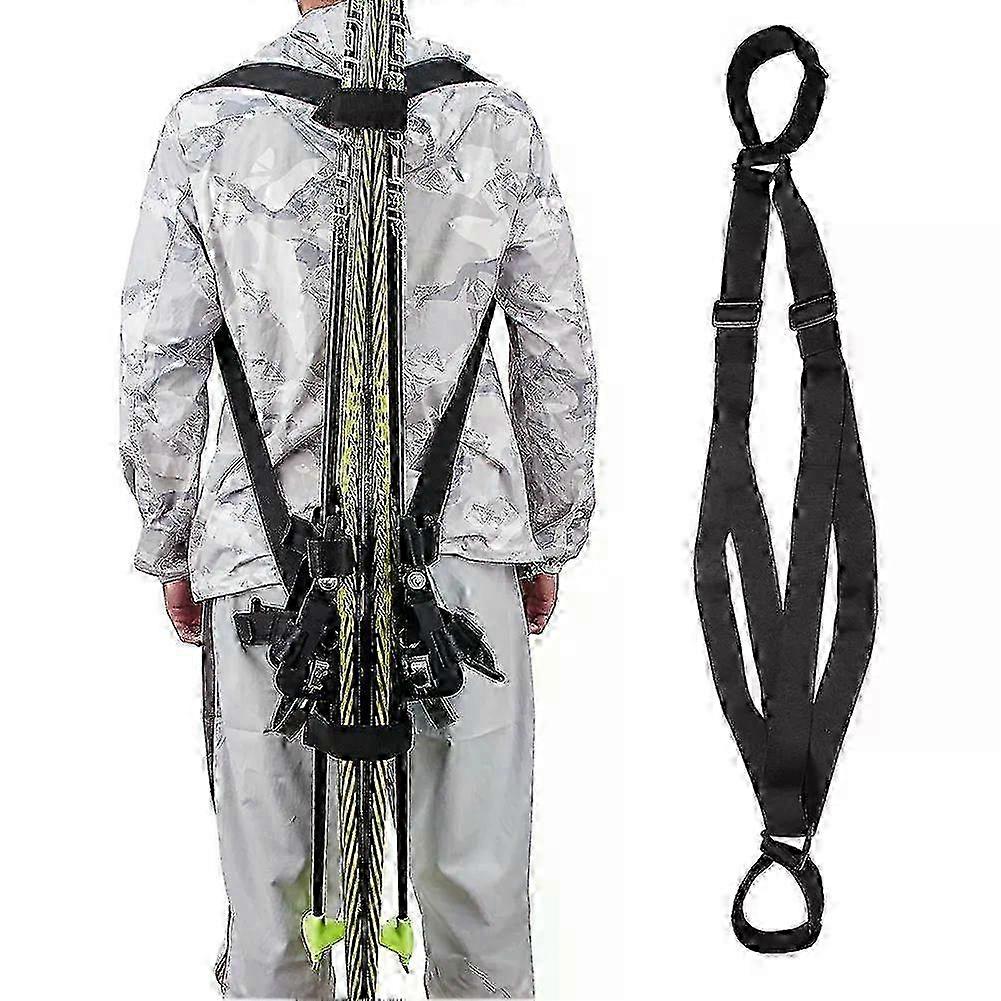 Ski & Snowboard Back-Mount Carry Strap