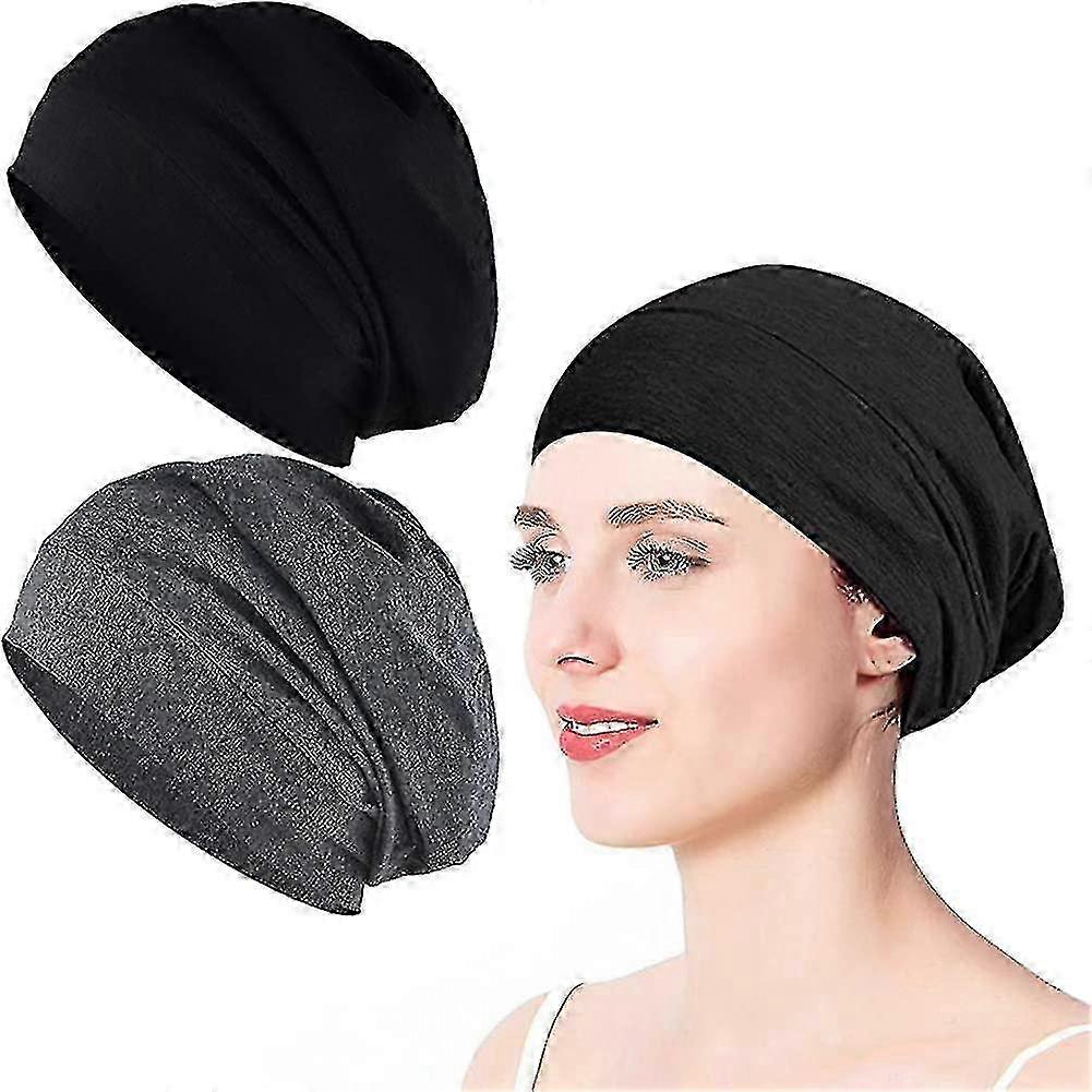 Bamboo Silk-Lined Slouchy Cap