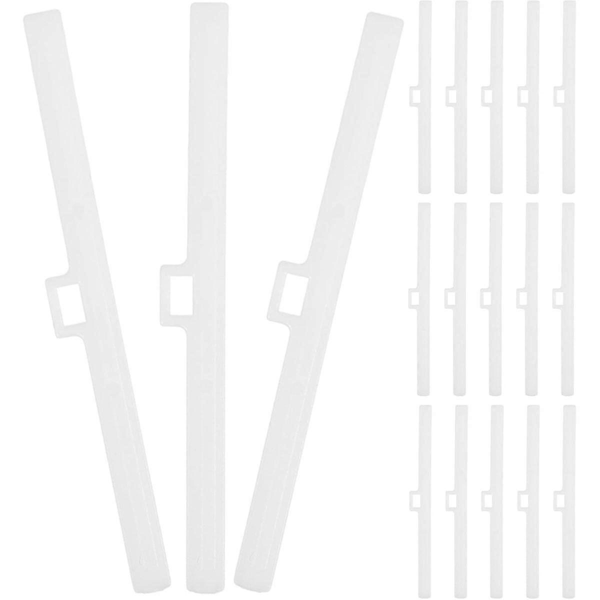 24pcs Vertical Blind Repair Clip Plastic Replacement Single Hole