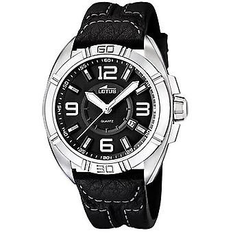 Lotus Sport Quarz Analog Man Uhr mit Rindsleder Armband L15689/3