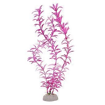 Violet Artificial Flower Aquarium Plastic Plant for Decor