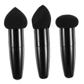 3pcs Makeup Puff Pens for Cream Cosmetics and Loose Powder