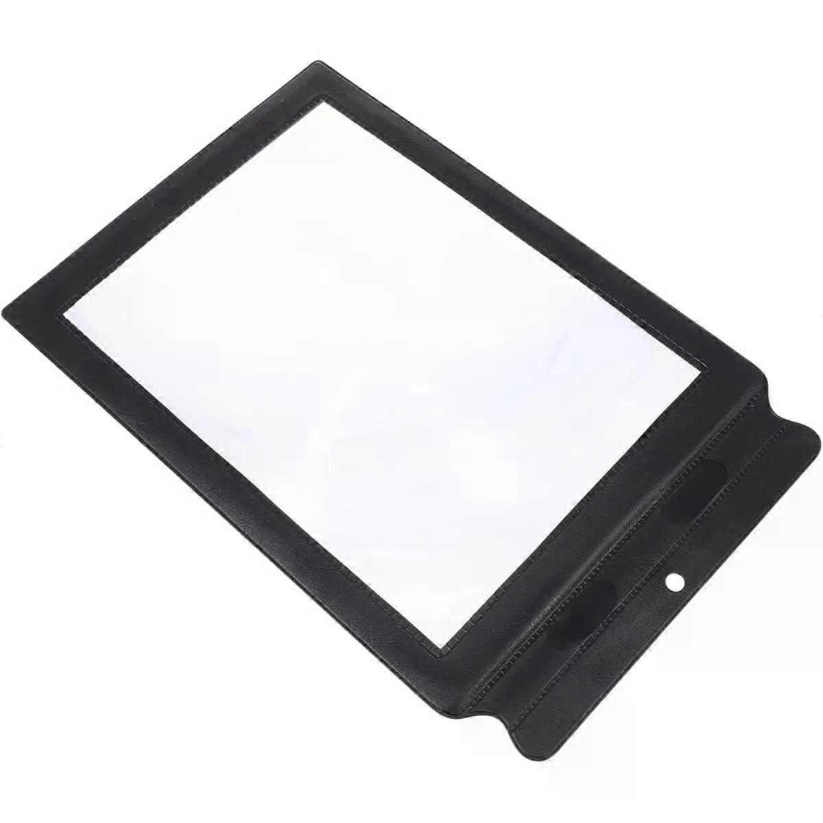 Reading Magnifier 3x Pvc Portable Reading Aid for Elderly
