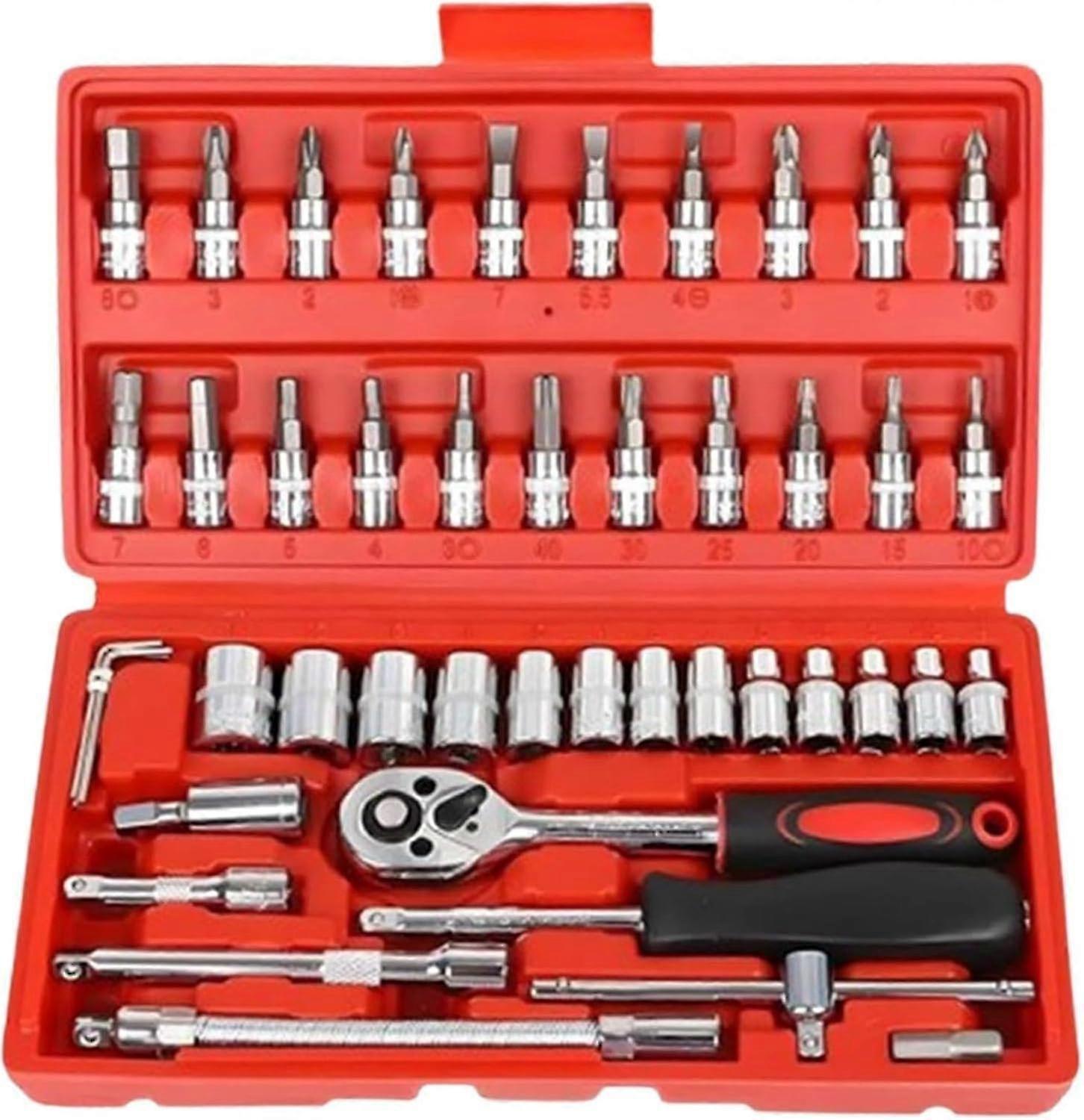 Slim 12V Cordless Ratchet Kit