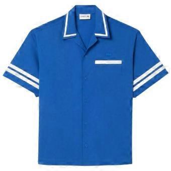 Lacoste Mens Cotton Twill Relaxed Fit Shirt