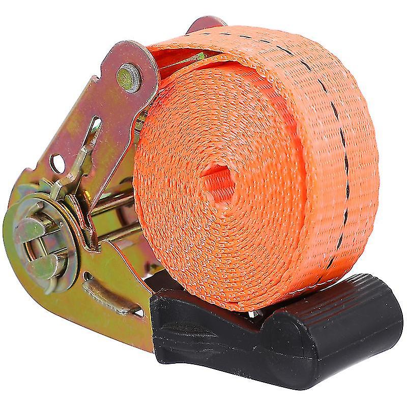 12.5X5.5cm Random Color Tie Down Straps Cargo Binding Rope Ratchet Luggage Binder Fastening Strap (r