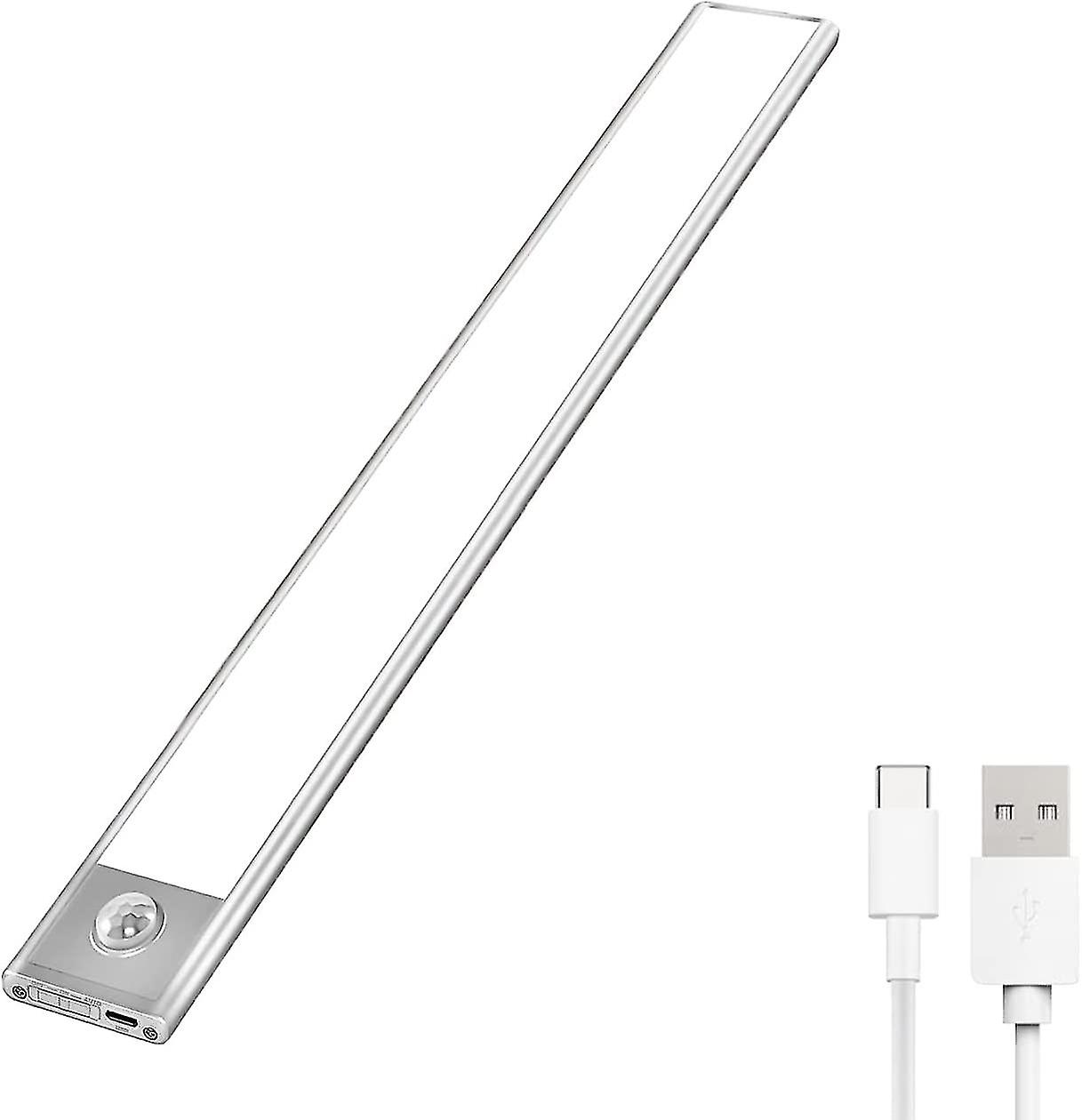 Led Closet Lights,automatic,motion,magnetic Wireless Usb Charging,(6000k,20cm）