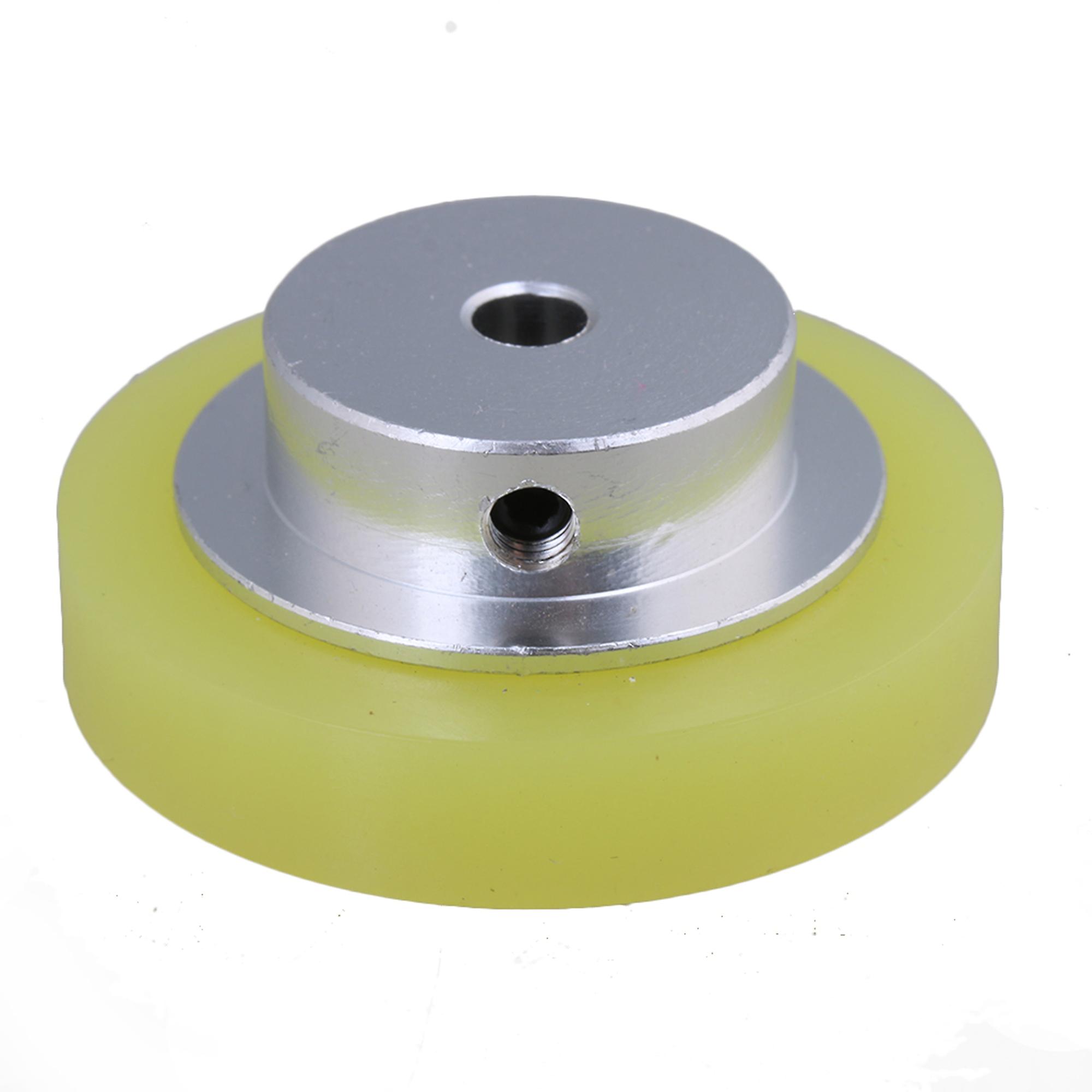 Aluminum Silicones Encoder Wheels Meter Wheels for Rotary Encoder 50x6mm