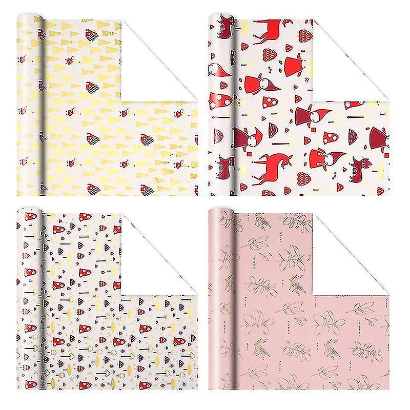 Wrapping Paper Children&#39;s Wrapping Paper 20 Sheets 50 * 70cm Christmas Wrapping Paper A-1-17