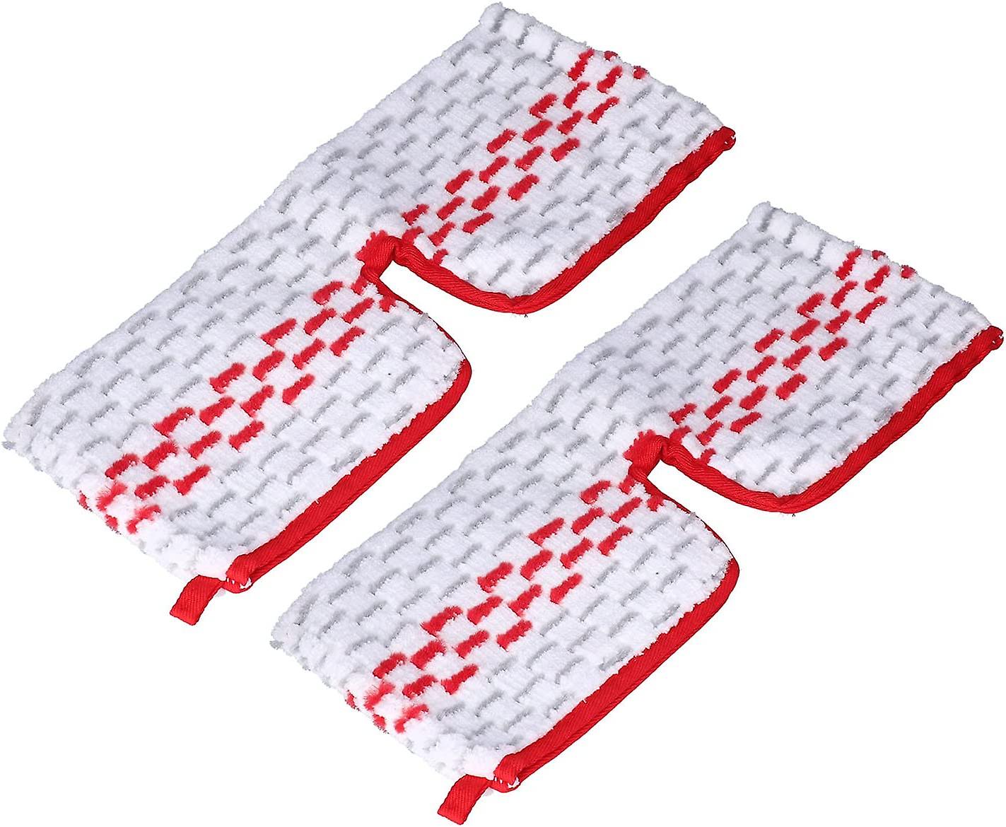 2PCS Floor Mop Refill Professional Microfiber Mop Pad Mop Cloth Replacement Microfiber Flip Mop Refill Washable