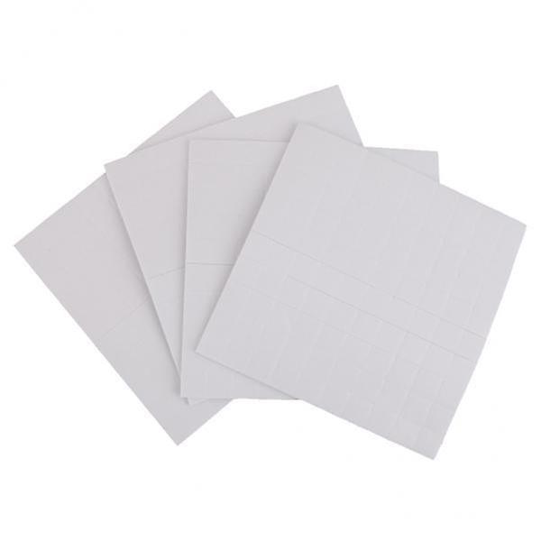 3x4 sheet DOUBLE SIDED ADHESIVE FOAM PADS STICKY FIXERS FOR CARD MAKING 2mm