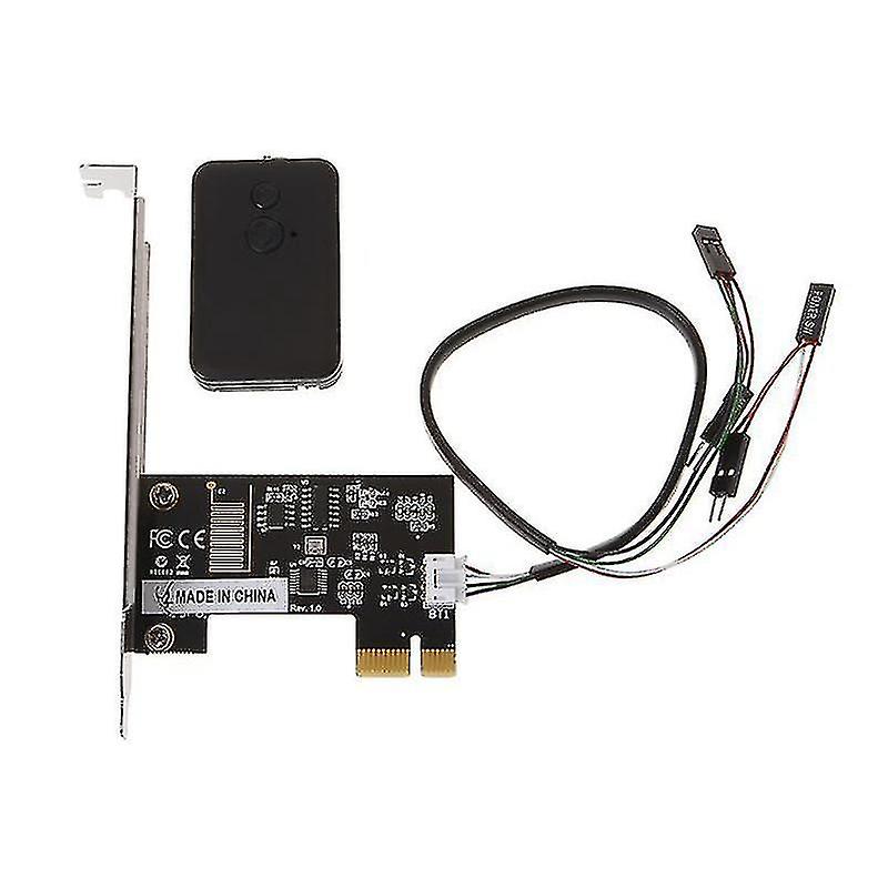 Pci-e Desktop Pc Remote Controller Wireless Restart Switch Turn Off