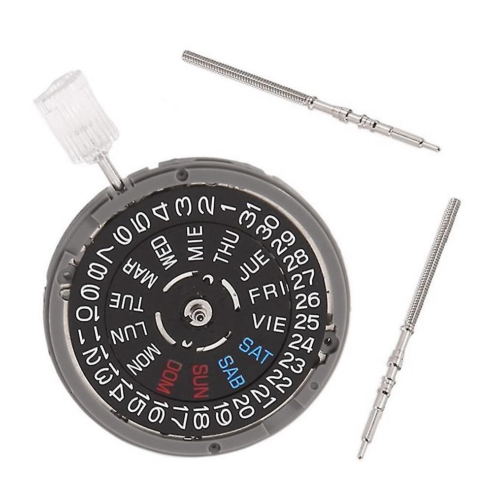 Nh36 Automatic Movement Nh36a -winding Mechanical Quick Date/day Setting 3.8 O'clock Crown 24 Jewel