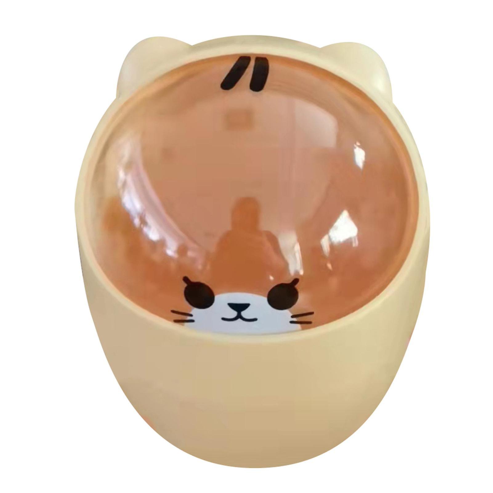 Mini Desktop Trash Can Plastic Table Dustbin Sundries Barrel Storage Tank Garbag