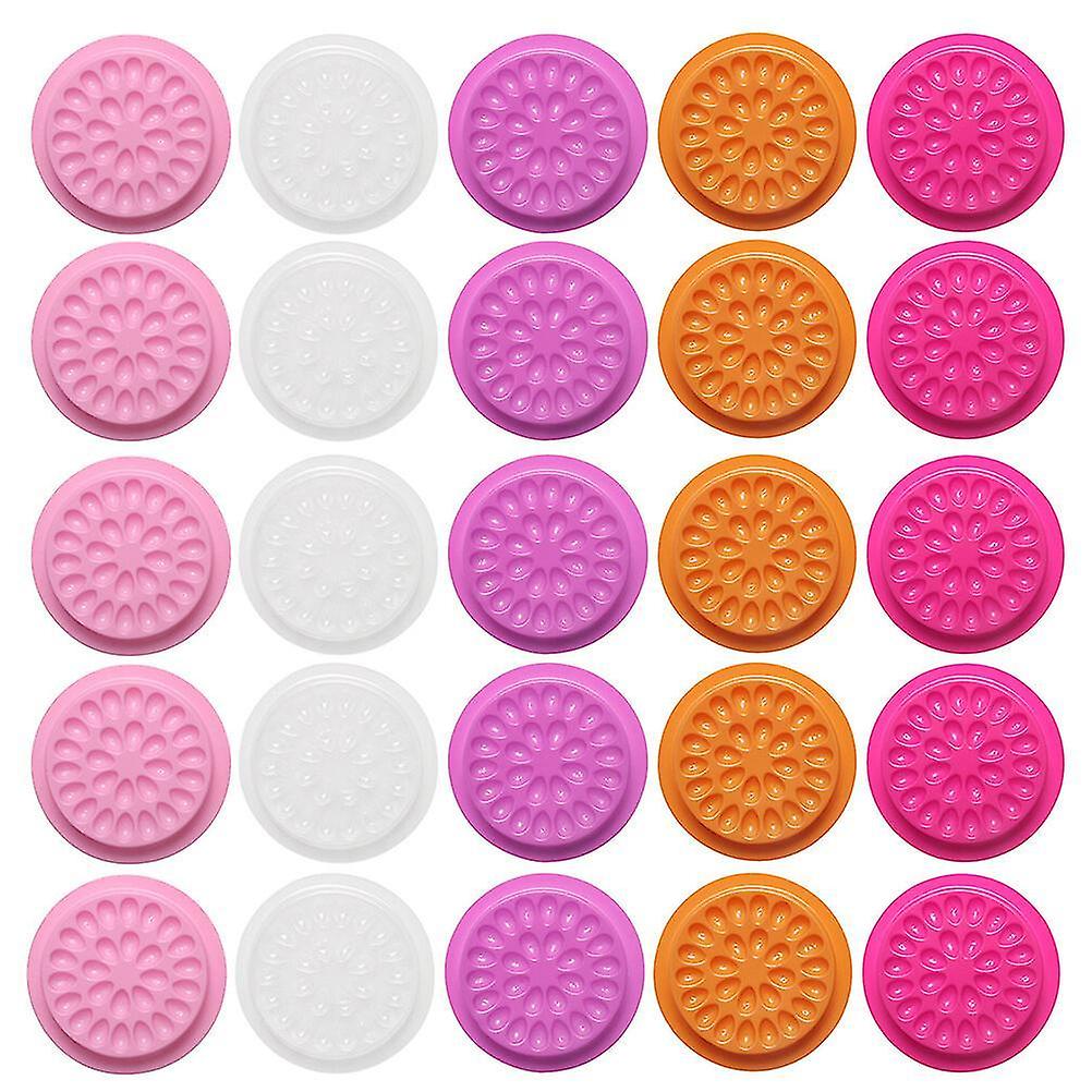 150pcs Disposable Eyelash Grafting Glue Holders Eyelash Glue Storage Trays