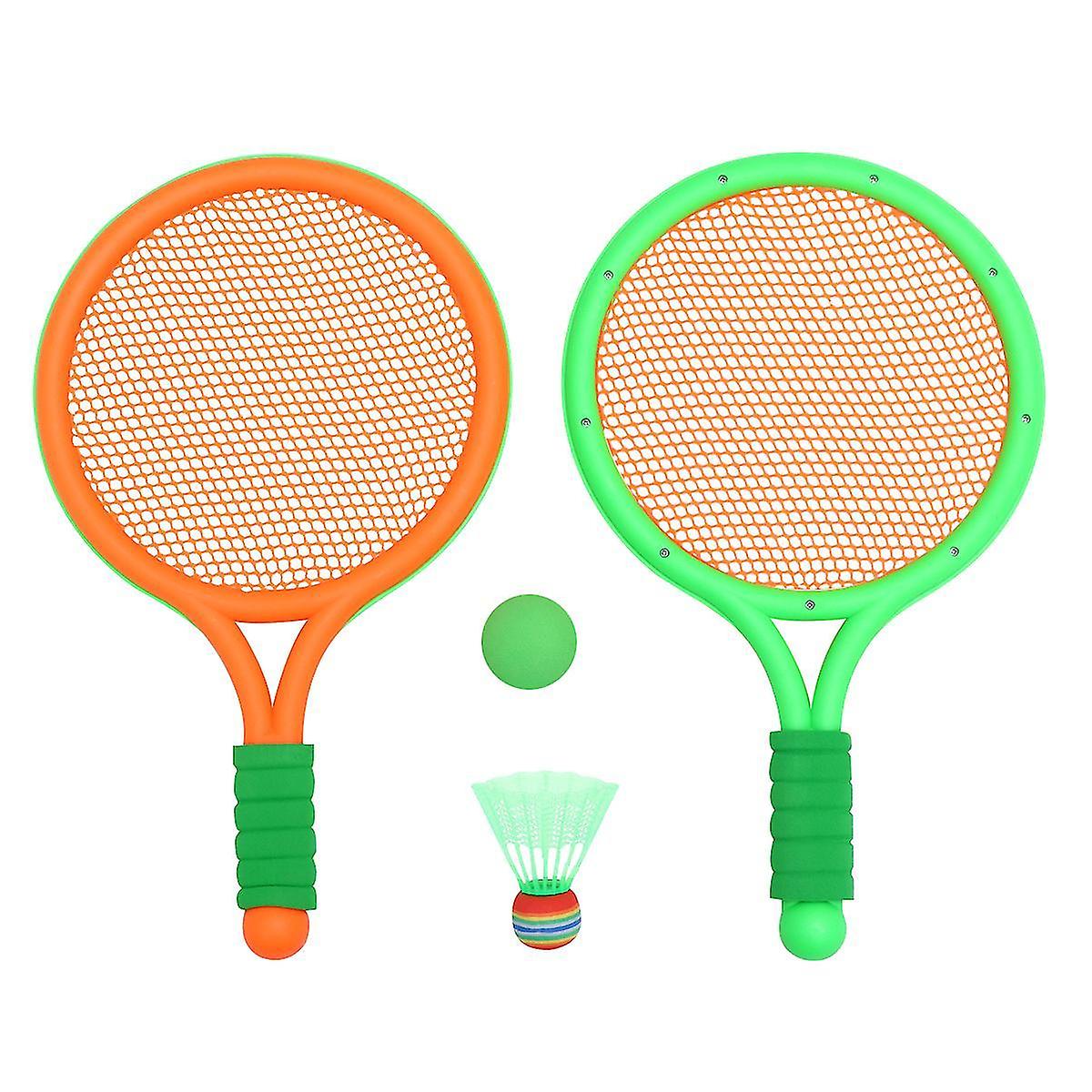 1 Set Badminton Set Lightweight Reusable Creative Practical Compact Badminton Racket Sports Tool For