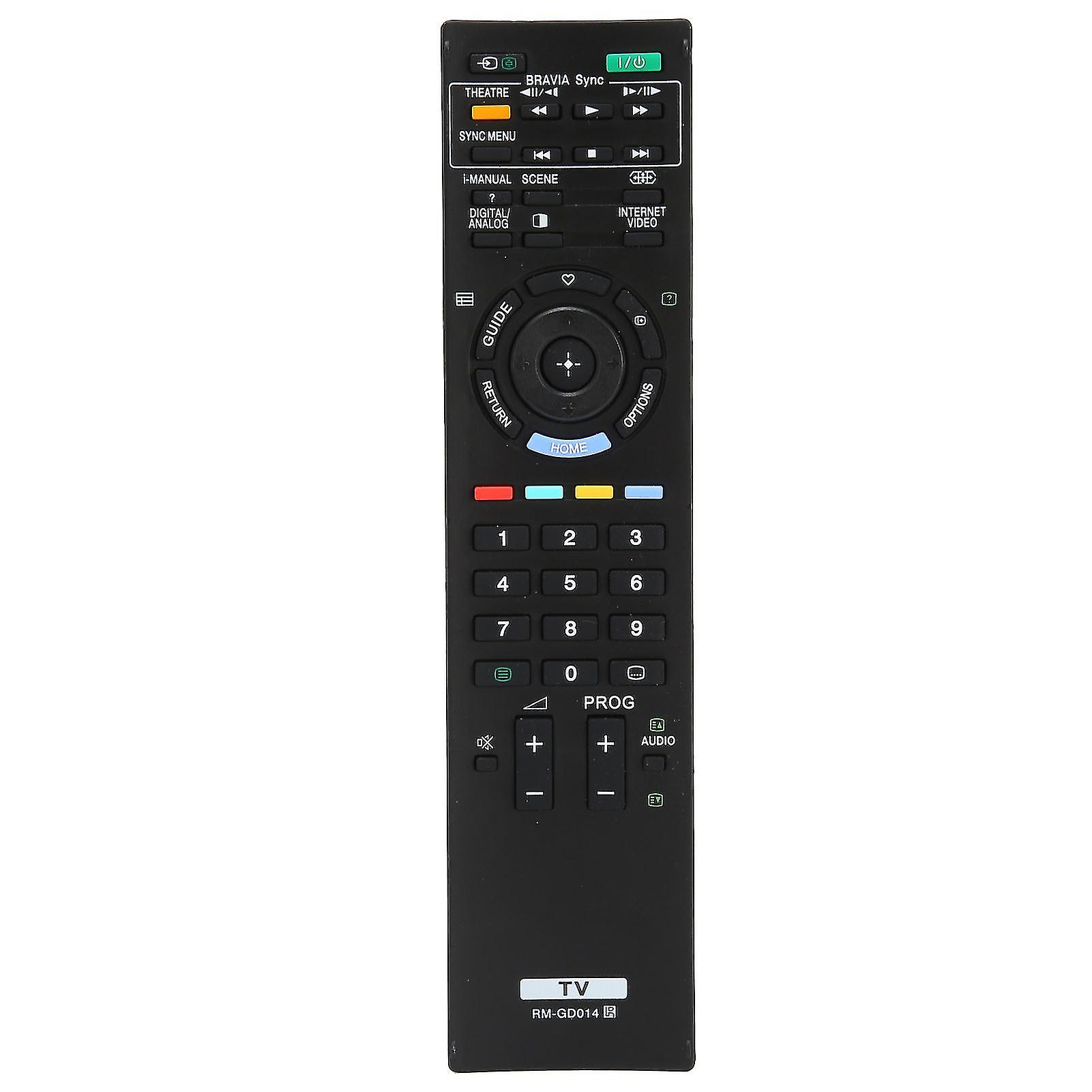 RM-GD014 Replacement Remote for Sony LCD LED HDTV - Full Functionality, Easy Control
