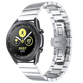 For Samsung Gear S3 Classic/Galaxy Watch 46mm/Watch4 Classic 46mm,Watch Band Buckle Design Strap