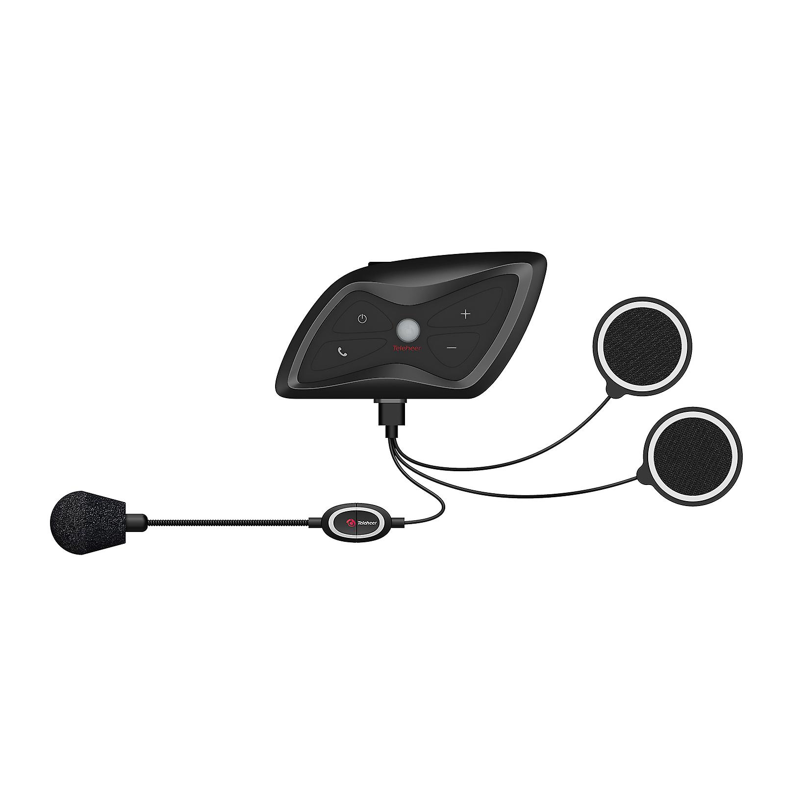 T6 Plus Motorcycle Helmet Bluetooth Waterproof Headset\intercom