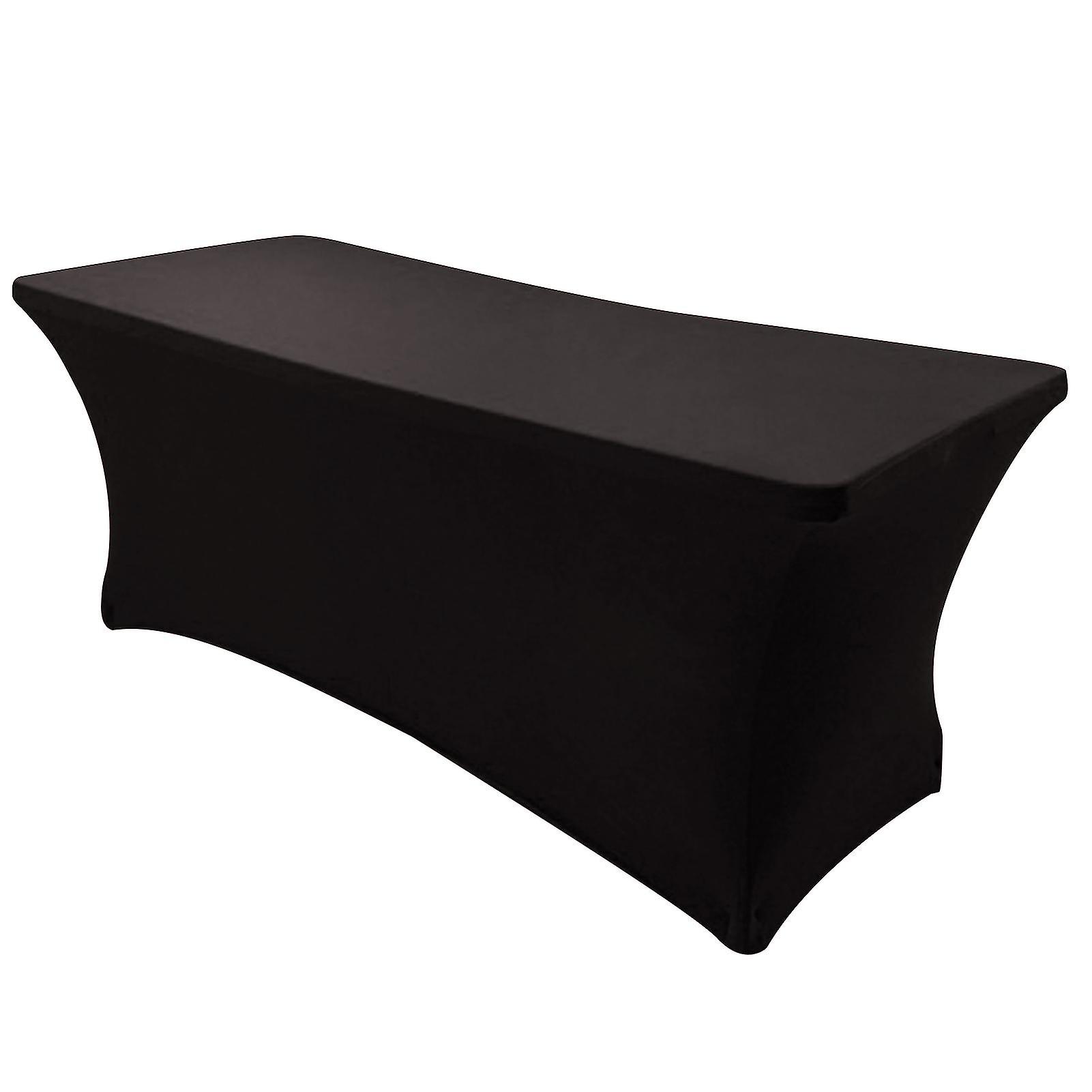 Borddæksel Solid Color strækbar polyester banket begivenheder skrivebord klud til bryllup