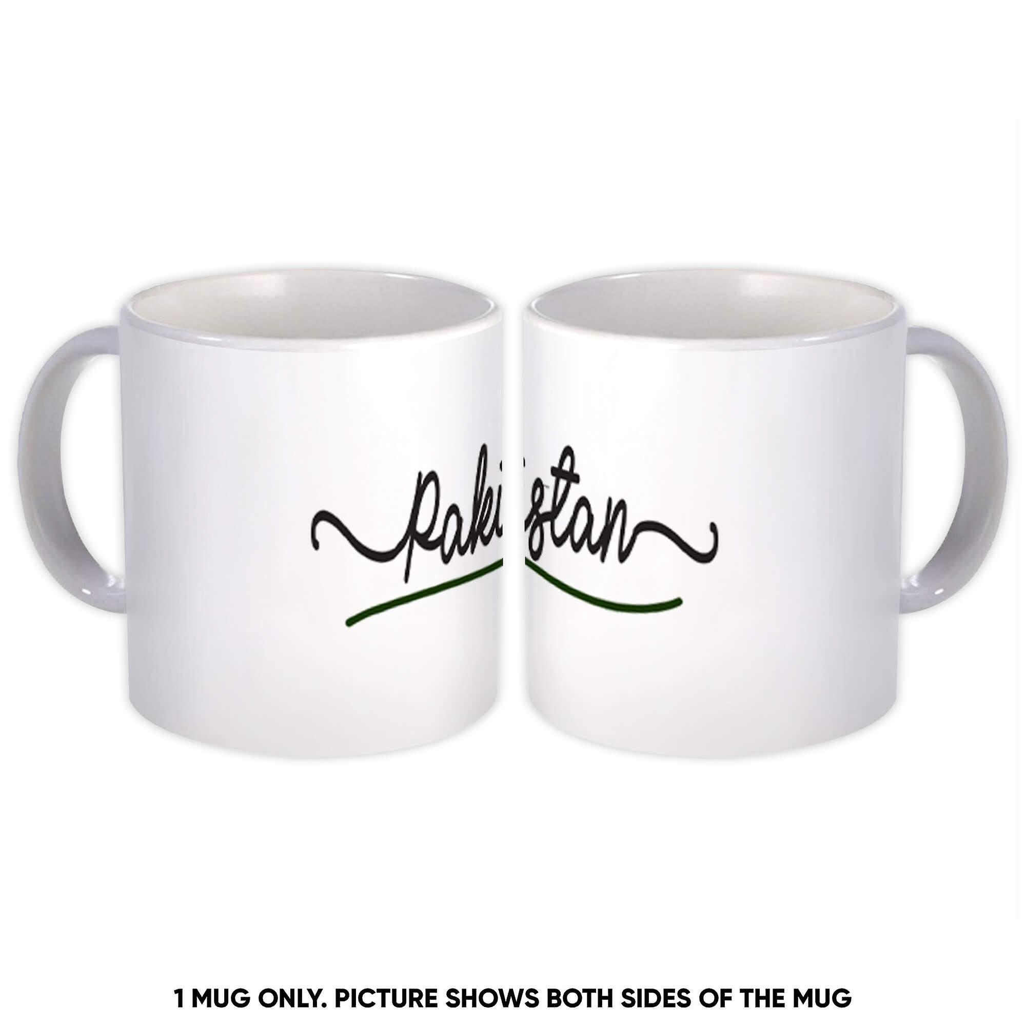 Gift Mug: Pakistan Flag Colors Pakistani