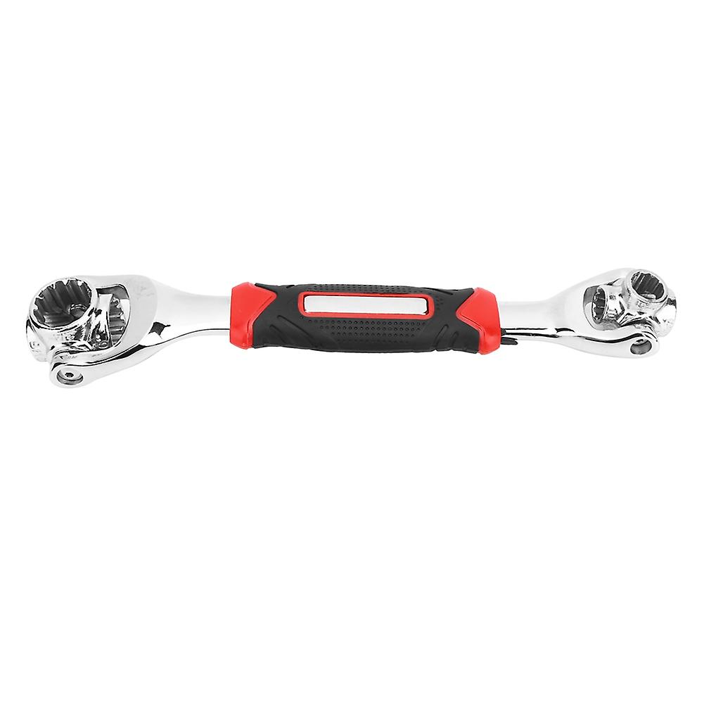 8-in-1 Socket Wrench: Non-Magnet Bone Spanner, Double-Ended Rotatable High Carbon Steel for 8-19