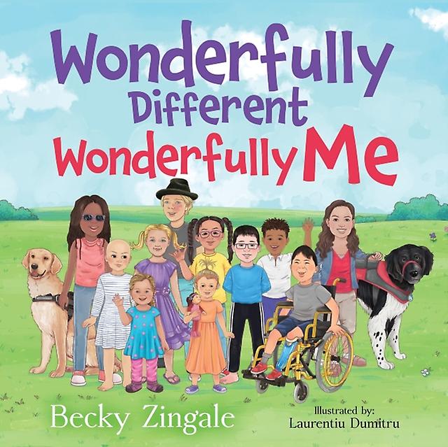 Wonderfully Different Wonderfully Me by Becky Zingale Paperback Book