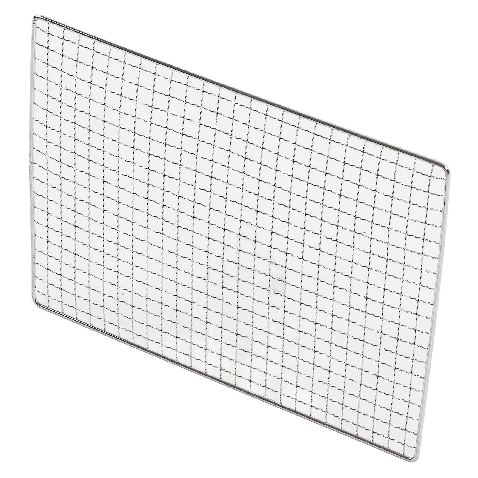 Barbecue Wire Mat Rust Proof Iron Multi Functional BBQ Grill Mat for Home Picnics Camping