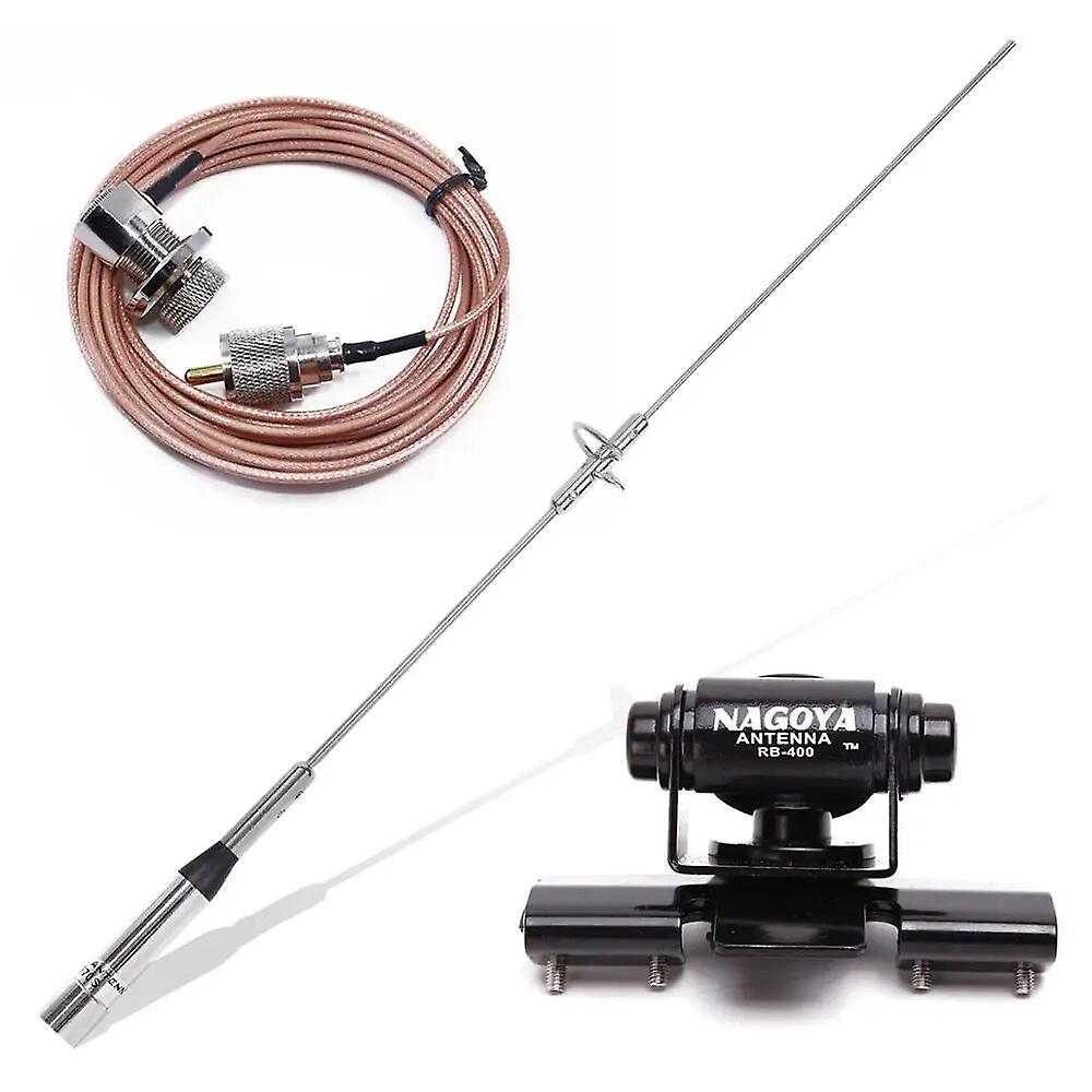 NAGOYA NL-770S Dual Band UHF/VHF 144/430MHz 150W 2.15/3.0dBi Antennas SL16/ UHF-J/M Type Car Radio Mobile Radio Antenna~13696